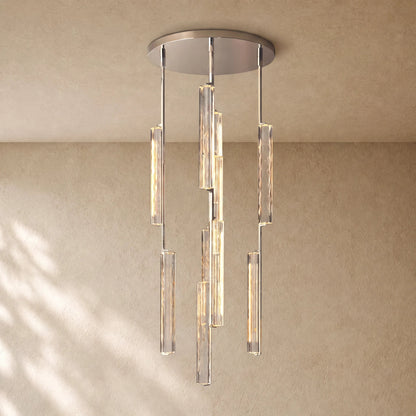Audubom Crystal Round Chandelier