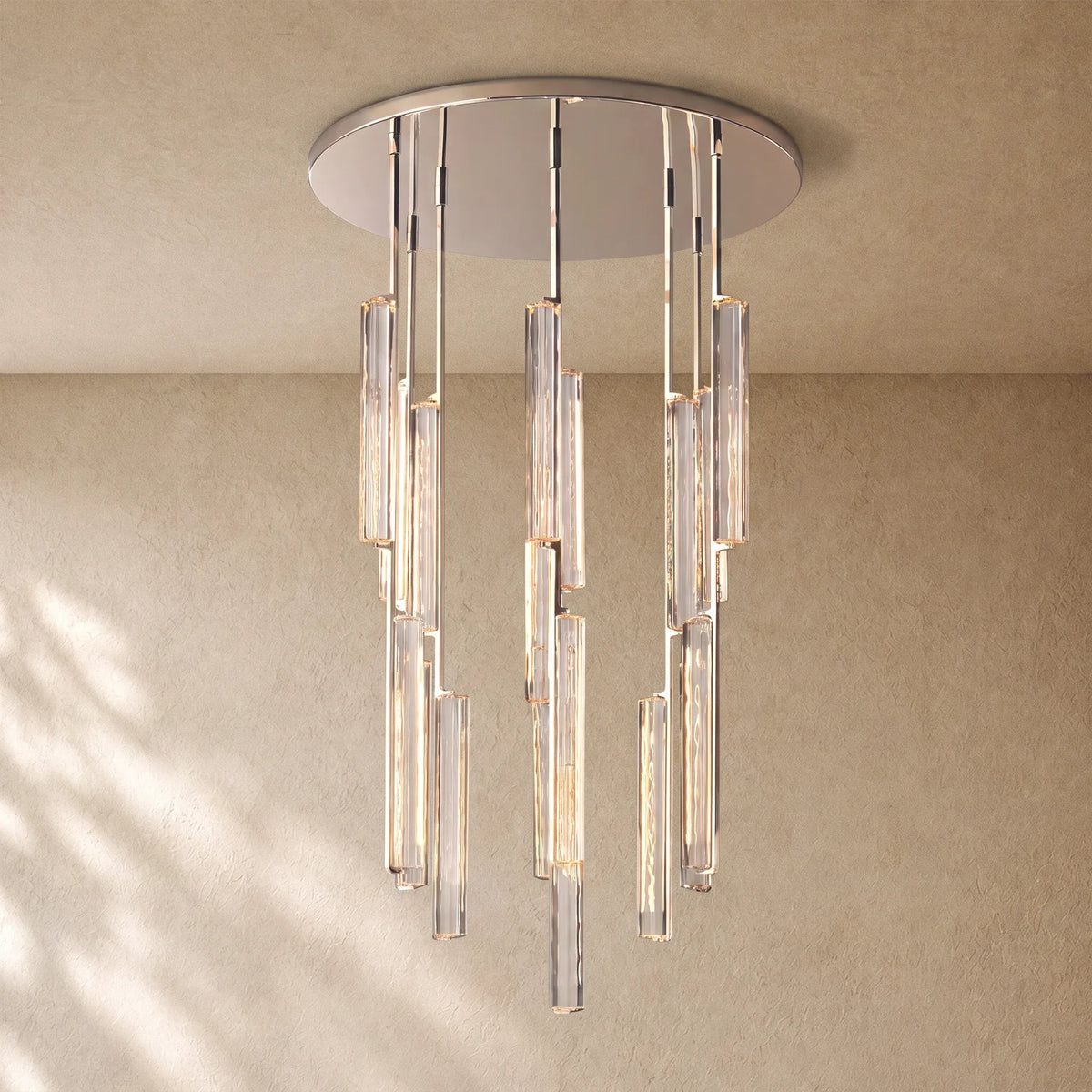 Audubom Crystal Round Chandelier