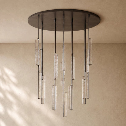 Audubom Crystal Round Chandelier