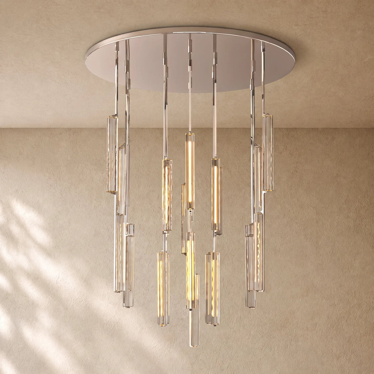 Audubom Crystal Round Chandelier