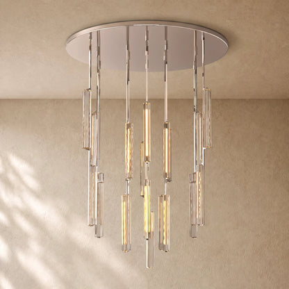 Audubom Crystal Round Chandelier