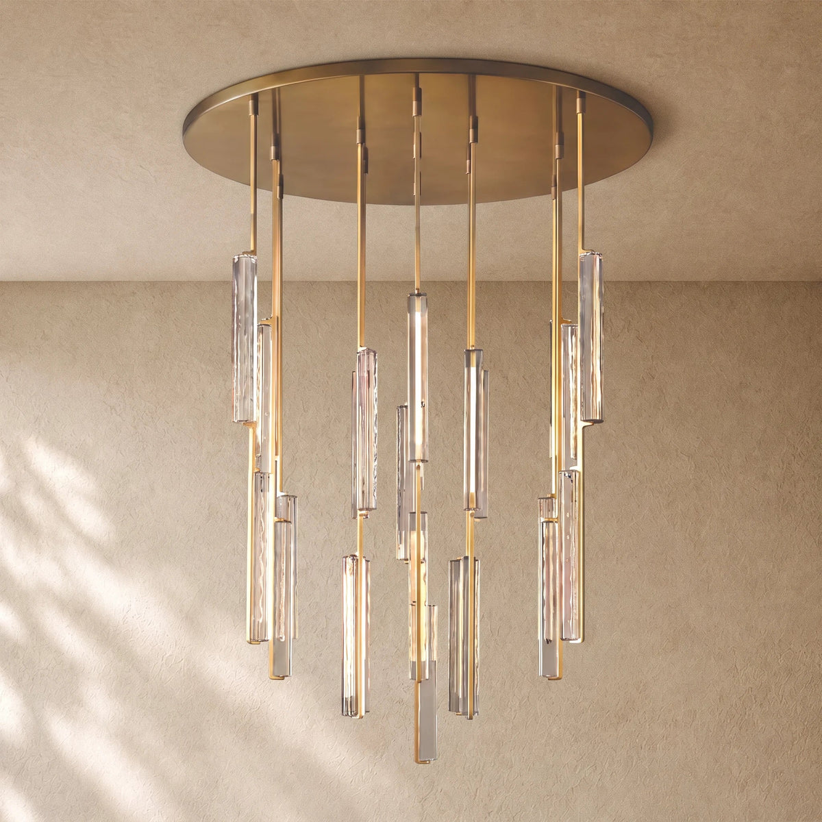 Audubom Crystal Round Chandelier