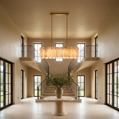 Calametta Onyx Rectangular Chandelier