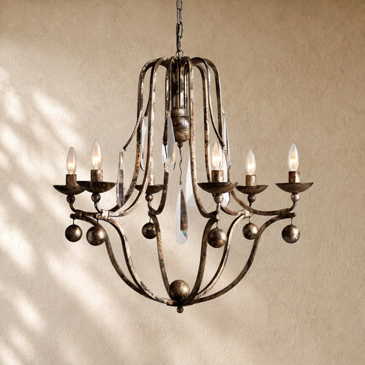 Bonite Chandelier- Silver