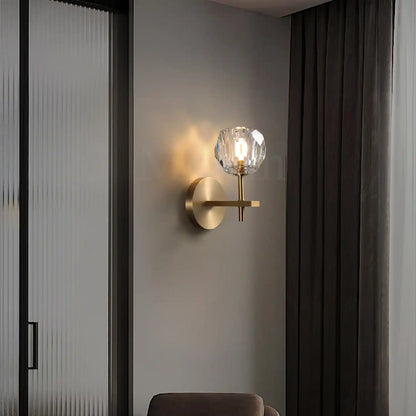 Bouble De Crystal Wall Sconce