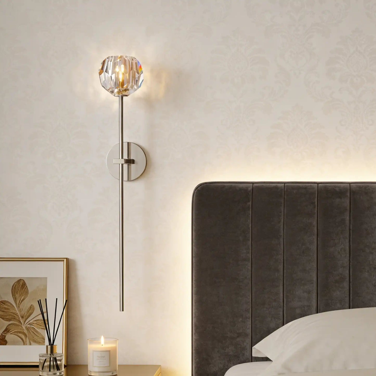 Bouble De Crystal Wall Sconce