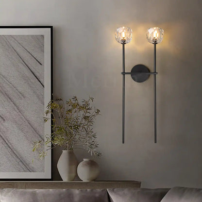 Bouble De Crystal Wall Sconce