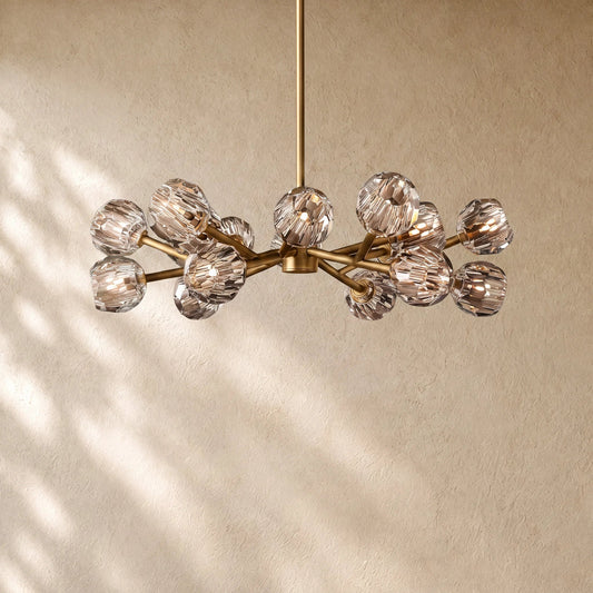 Boulee De Cristal Round Chandelier 24", 36", 48", 60", 72"