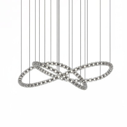 Gabriel Chrome Crystal Chandelier