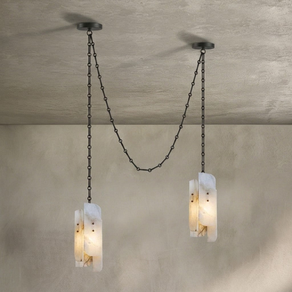 Cascading Chain Cluster Chandelier
