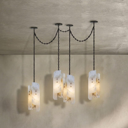 Cascading Chain Cluster Chandelier