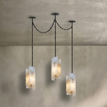 Cascading Chain Cluster Chandelier
