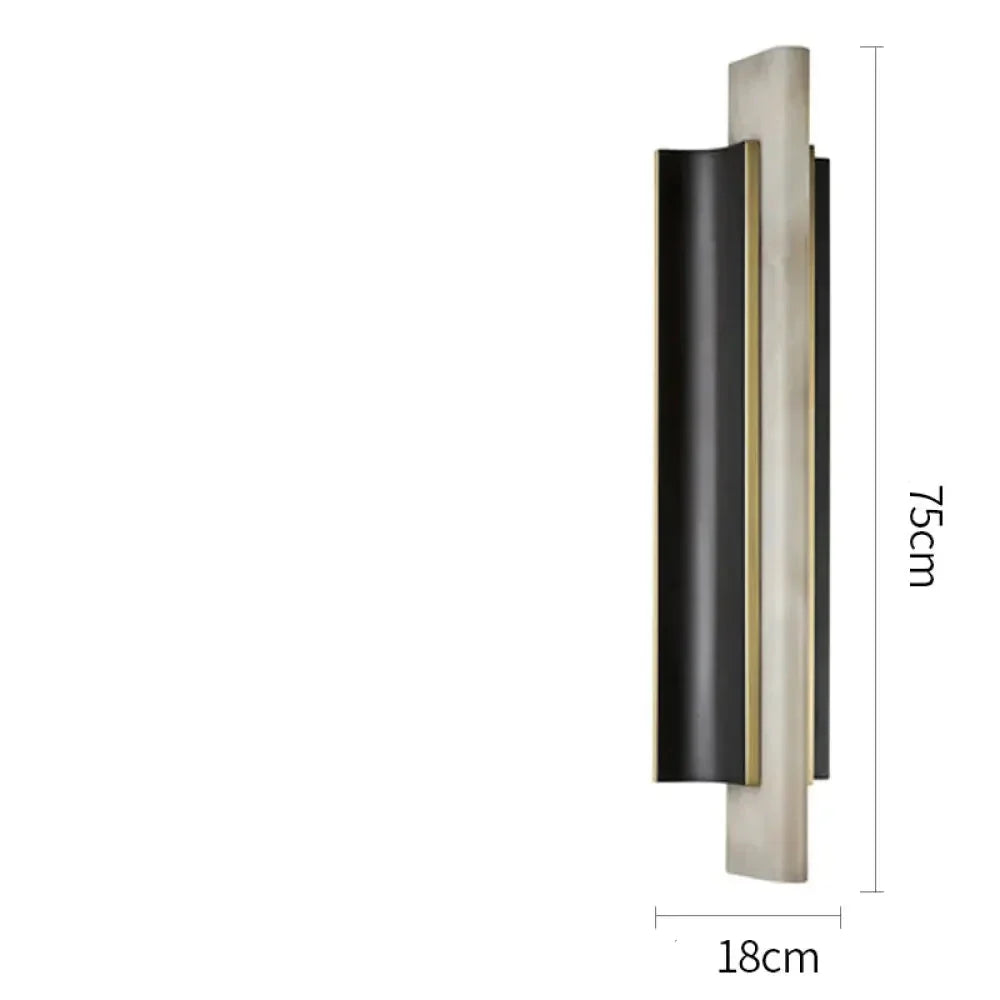 Modern Alabaster Wall Sconce