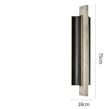Modern Alabaster Wall Sconce