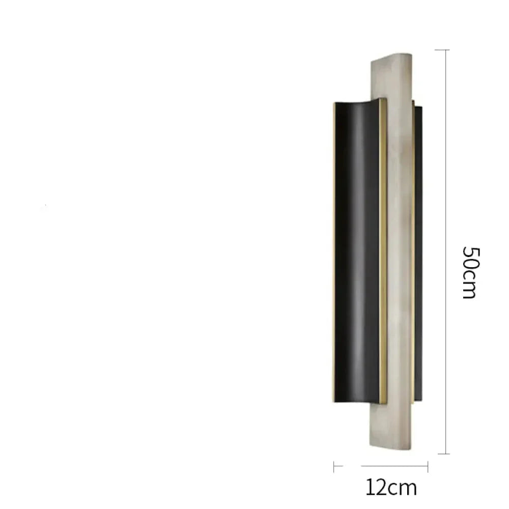 Modern Alabaster Wall Sconce