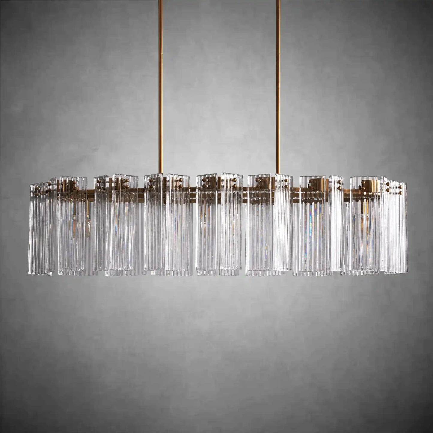 Delsie Oval Chandelier 51''63''72''