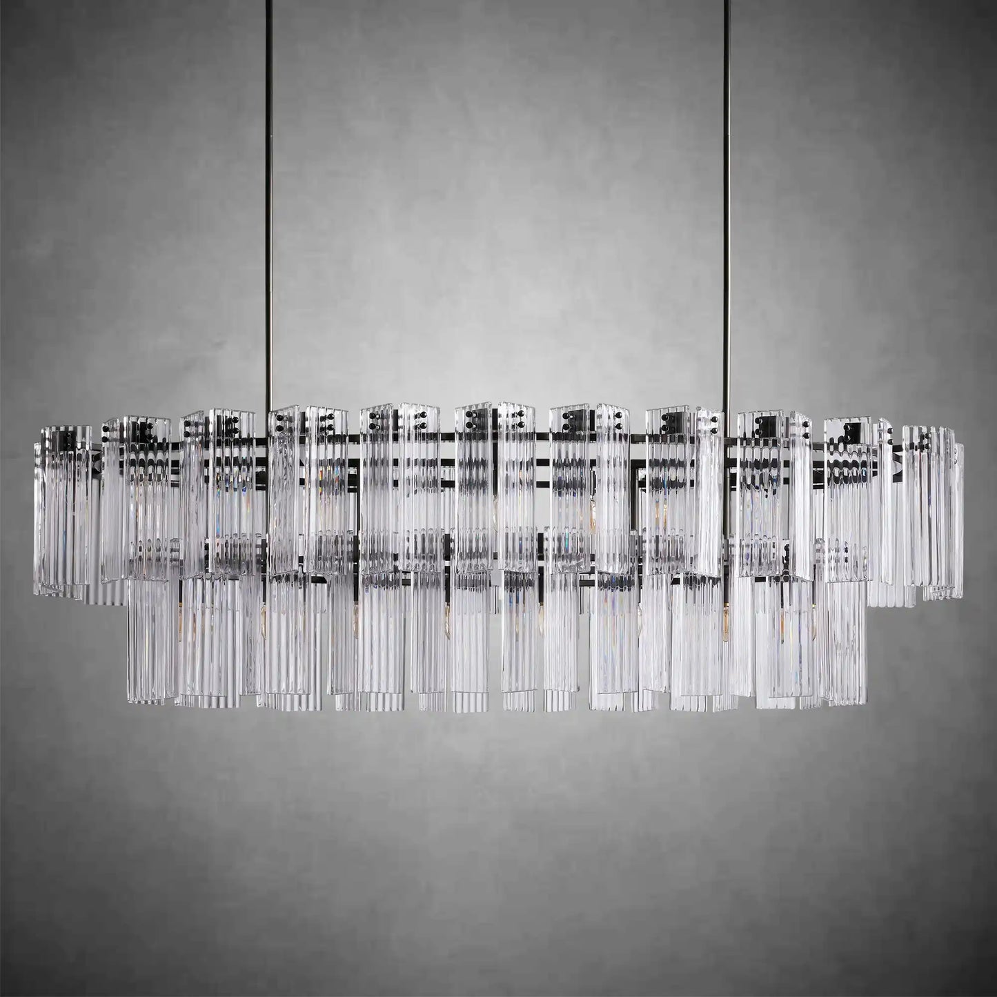 Delsie Oval Chandelier 51''63''72''
