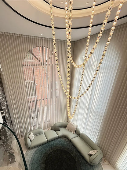Gabriel Chrome Crystal Chandelier