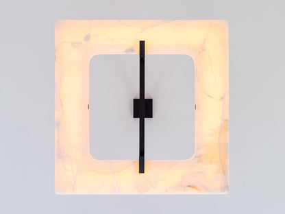 Modern Square Alabaster Chandelier for Living Room/Bedroom