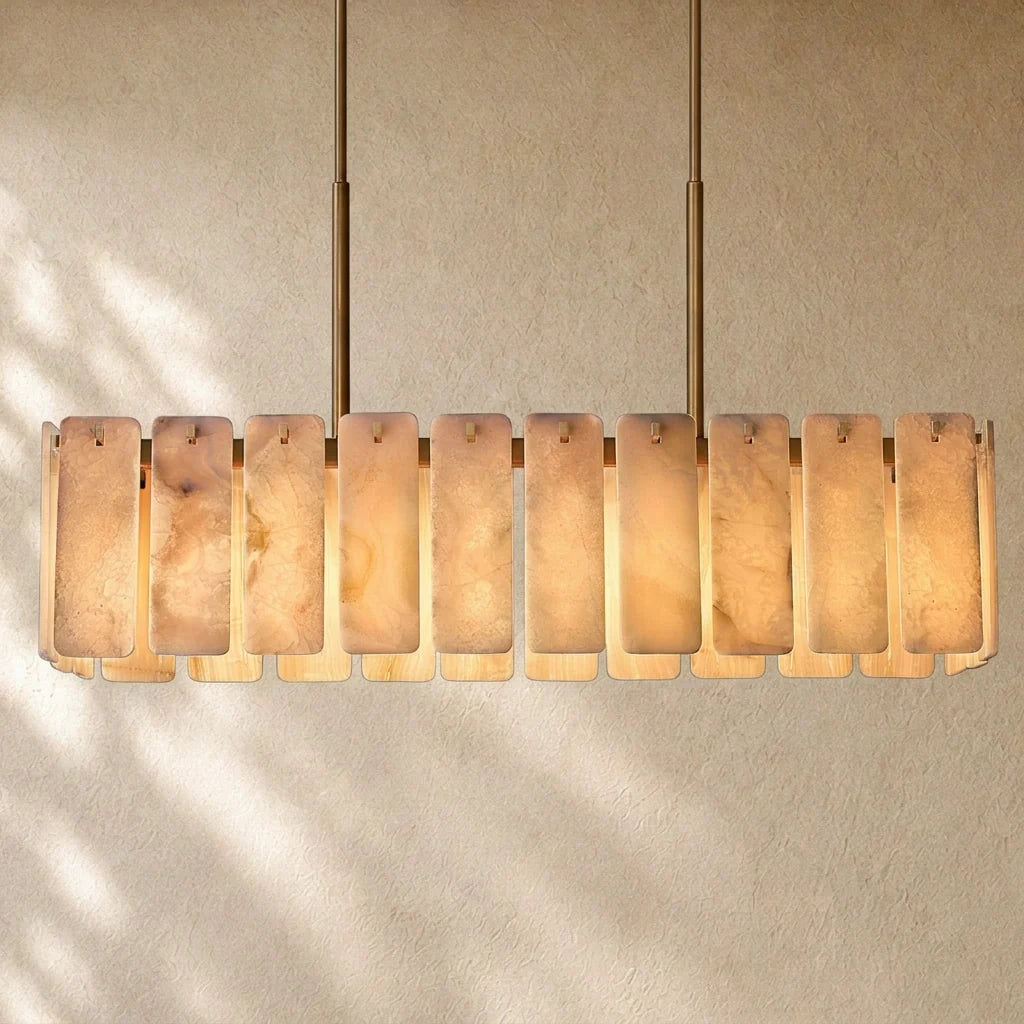 Calametta Onyx Rectangular Chandelier