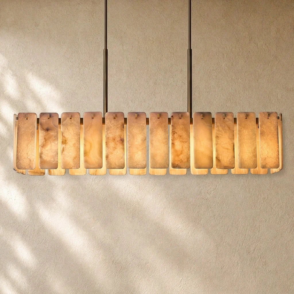 Calametta Onyx Rectangular Chandelier
