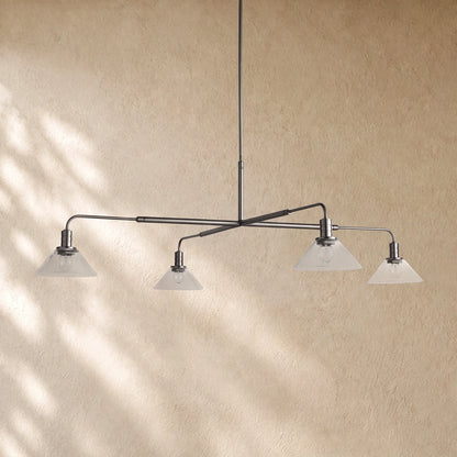 Theronm Glass Round Chandelier