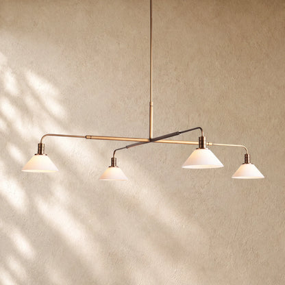 Theronm Glass Round Chandelier