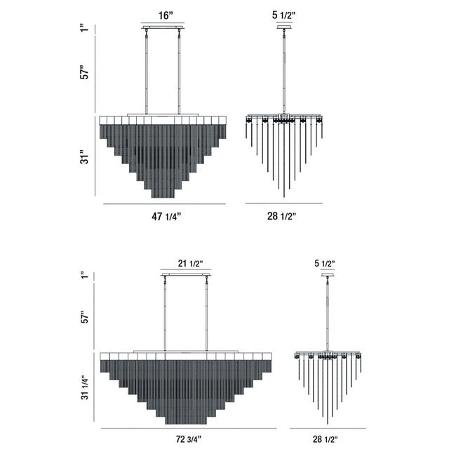 Gildora Linear Chandelier