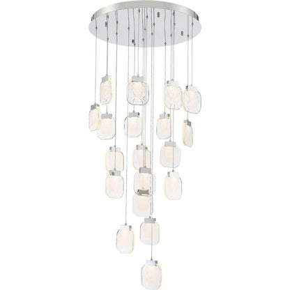 Solara Glass Chandelier