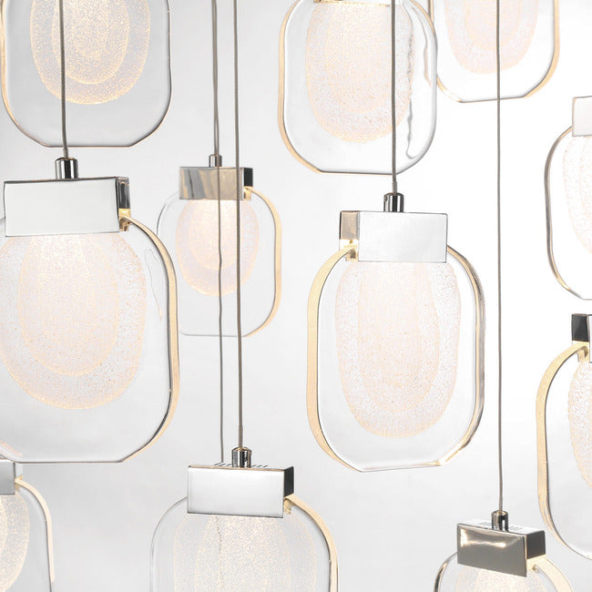 Solara Glass Chandelier