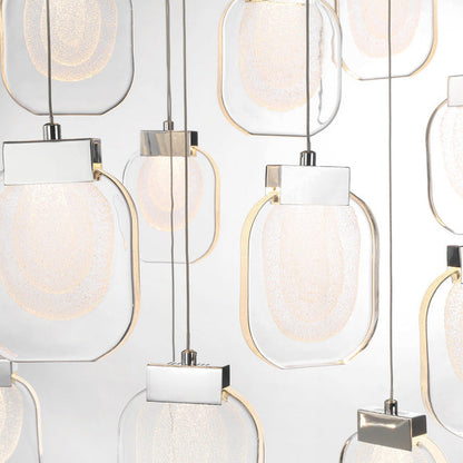 Solara Glass Chandelier