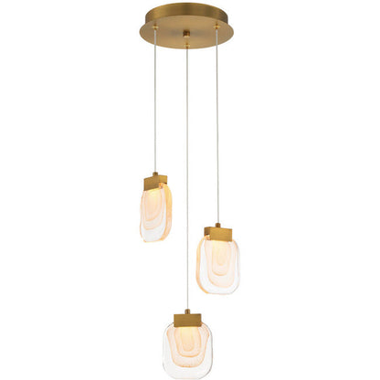 Solara Glass Chandelier