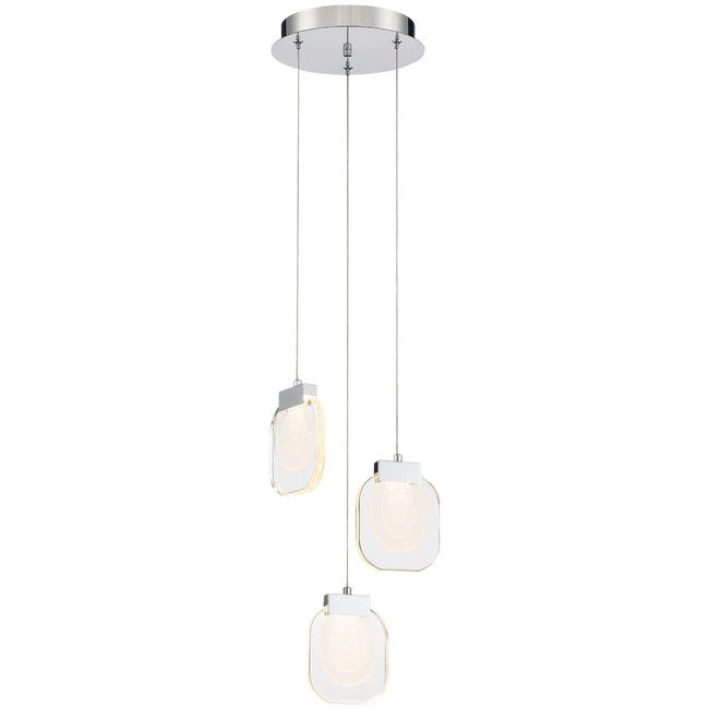 Solara Glass Chandelier