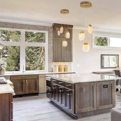Solara Glass Chandelier