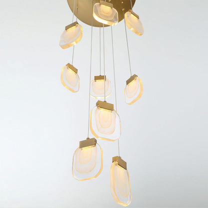 Solara Glass Chandelier
