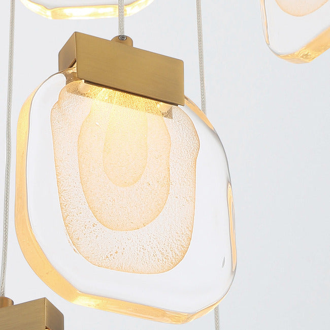 Solara Glass Chandelier