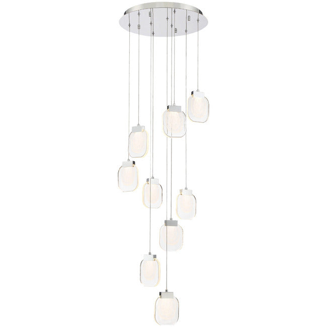 Solara Glass Chandelier