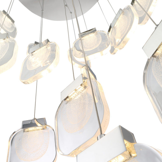 Solara Glass Chandelier