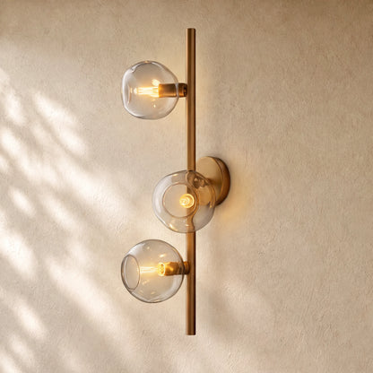 Bubble Glass Cascade Sconce