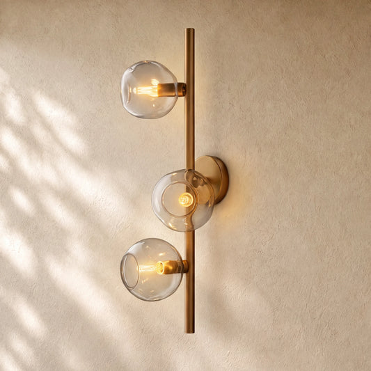 Bubble Glass Cascade Sconce
