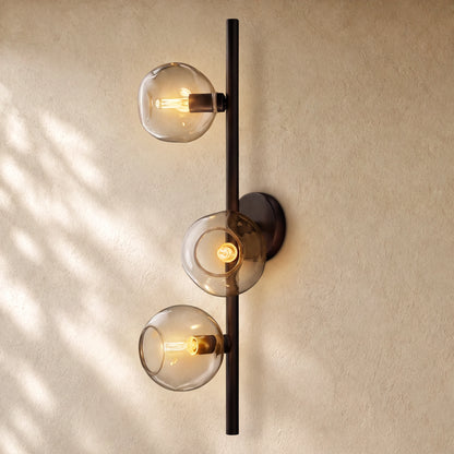 Bubble Glass Cascade Sconce