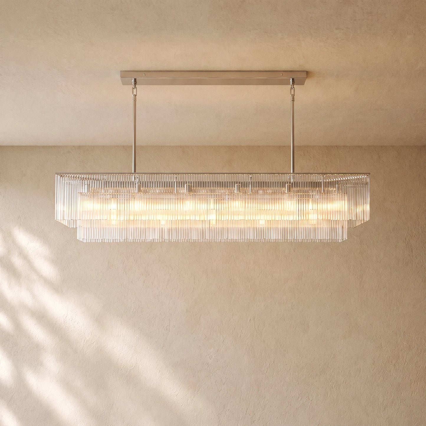 Amadeo Rectangular Chandelier 54''D