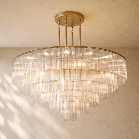 Amadeo Round Chandelier 60''D