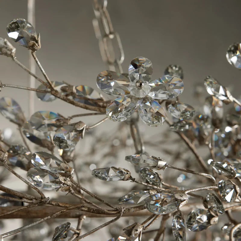Fiore Crown Chandelier 39" 48" 60"-Chandelier-morylighting-GOLD-39"-Morylighting