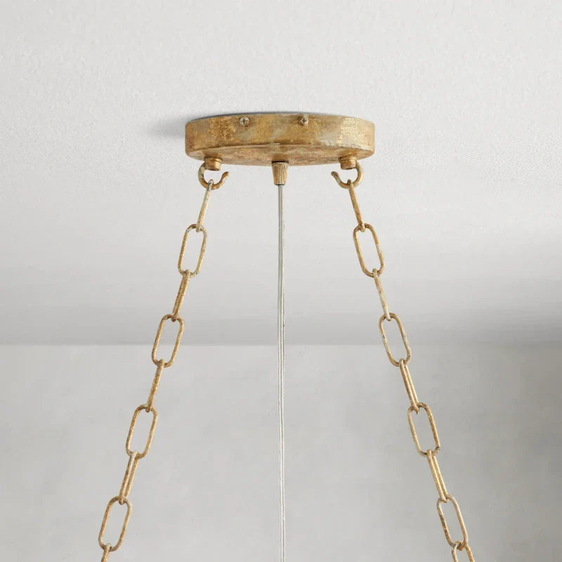 Fiore Linear Chandelier 43" 51" 68"W-Chandelier-morylighting-GOLD-43"-Morylighting