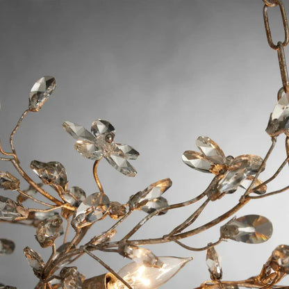 Fiore Linear Chandelier 43" 51" 68"W-Chandelier-morylighting-GOLD-43"-Morylighting