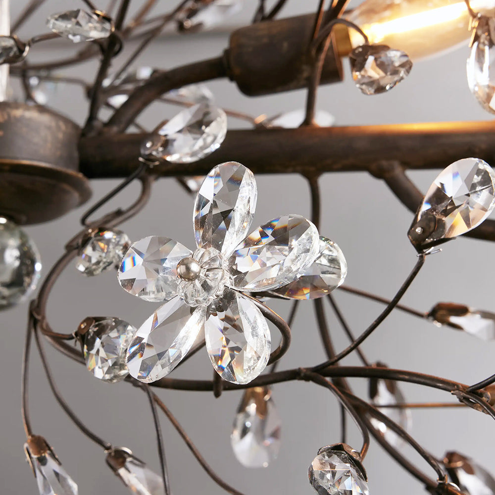 Fiore Linear Chandelier 43" 51" 68"W-Chandelier-morylighting-GOLD-43"-Morylighting