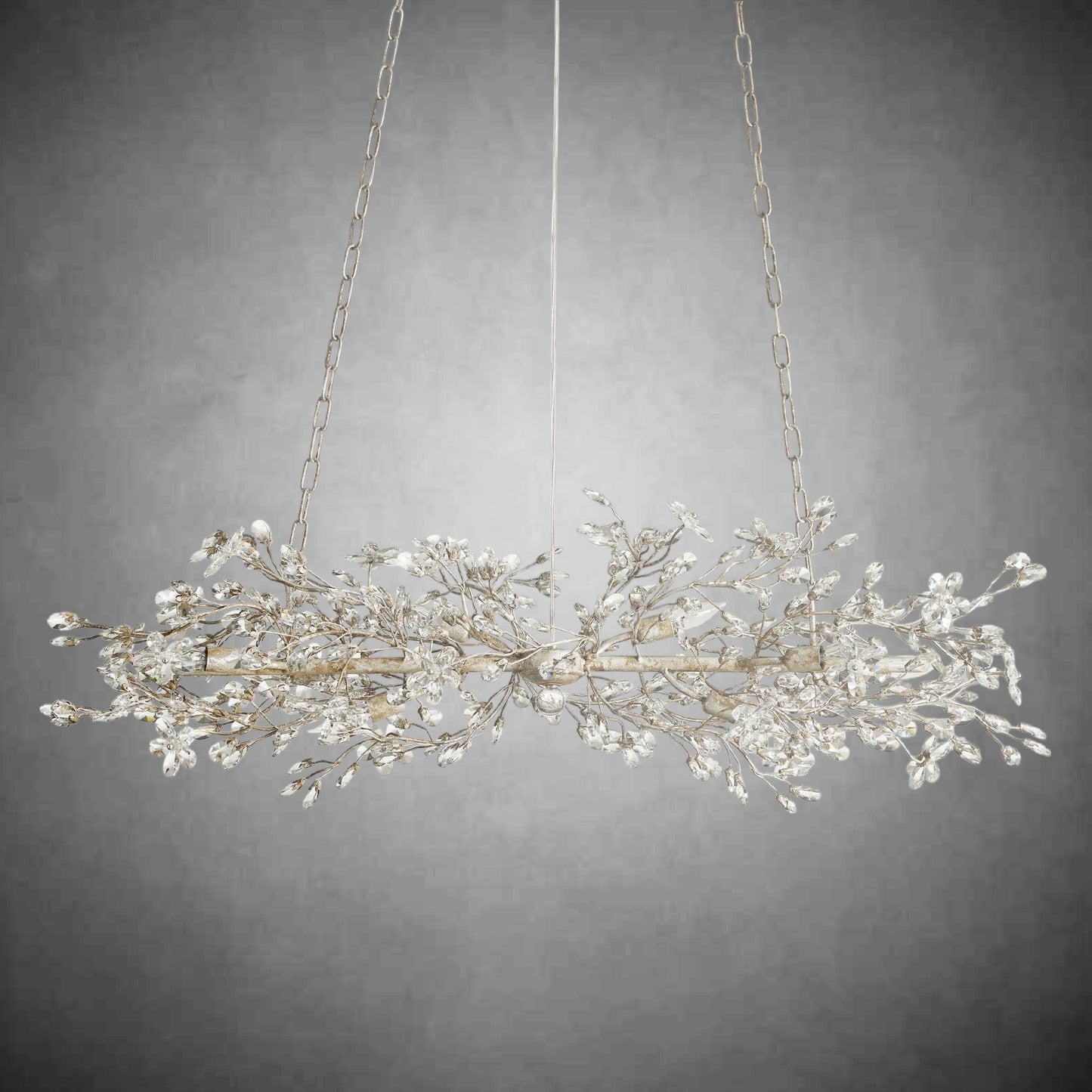 Fiore Linear Chandelier 43" 51" 68"W-Chandelier-morylighting-GOLD-43"-Morylighting