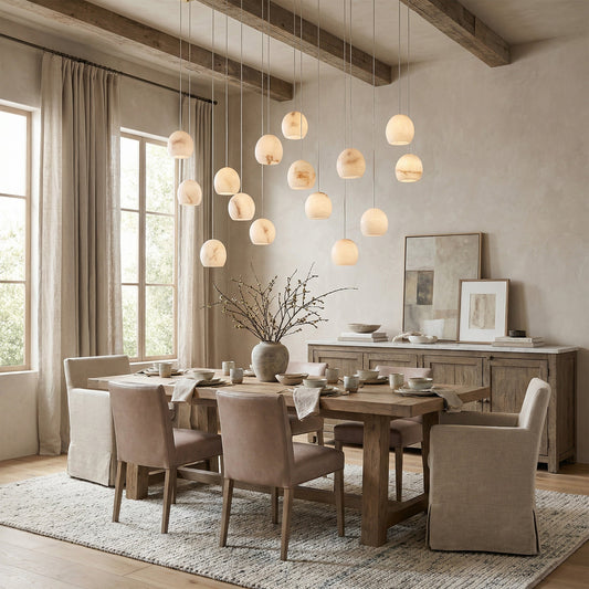 Maeva Rectangular Chandelier 15/30 Light