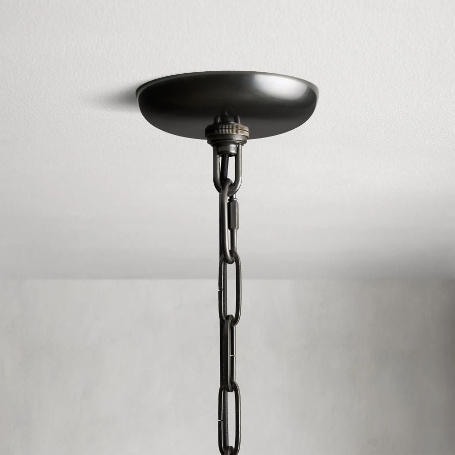 Glacien Round Glass Chandelier